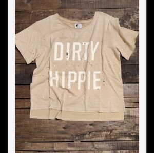 NWT! Jaded Gypsy 'Dirty Hippie' Mineral Wash Fits Like A Med/lg Free Size